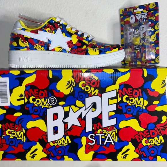 Bape | Shoes | Bape X Medicom Toy Multicamo Low Top Bape Sta